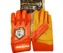 Load image into Gallery viewer, SHORT CUFF BATTING GLOVES RED