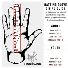 Load image into Gallery viewer, SHORT CUFF BATTING GLOVES WHITE